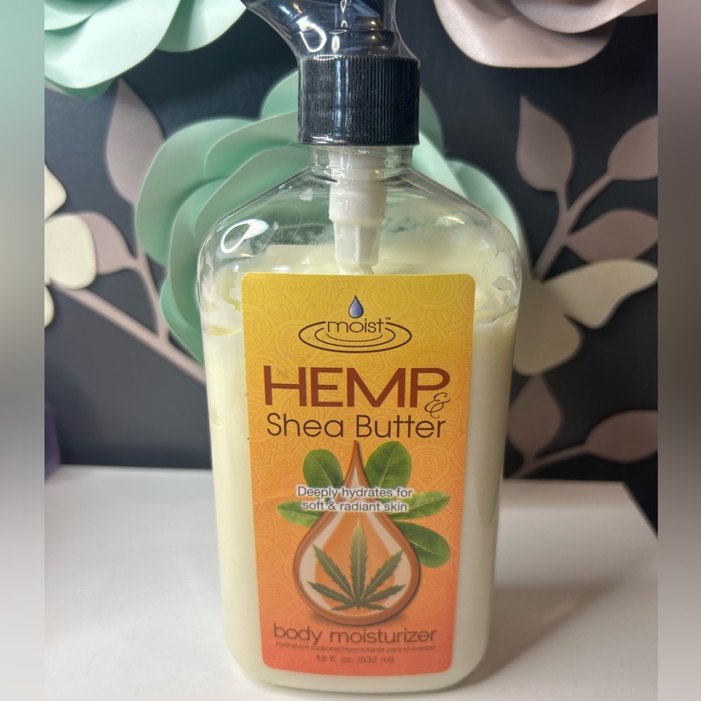 🍃 Moist Hemp & Shea Butter Lotion